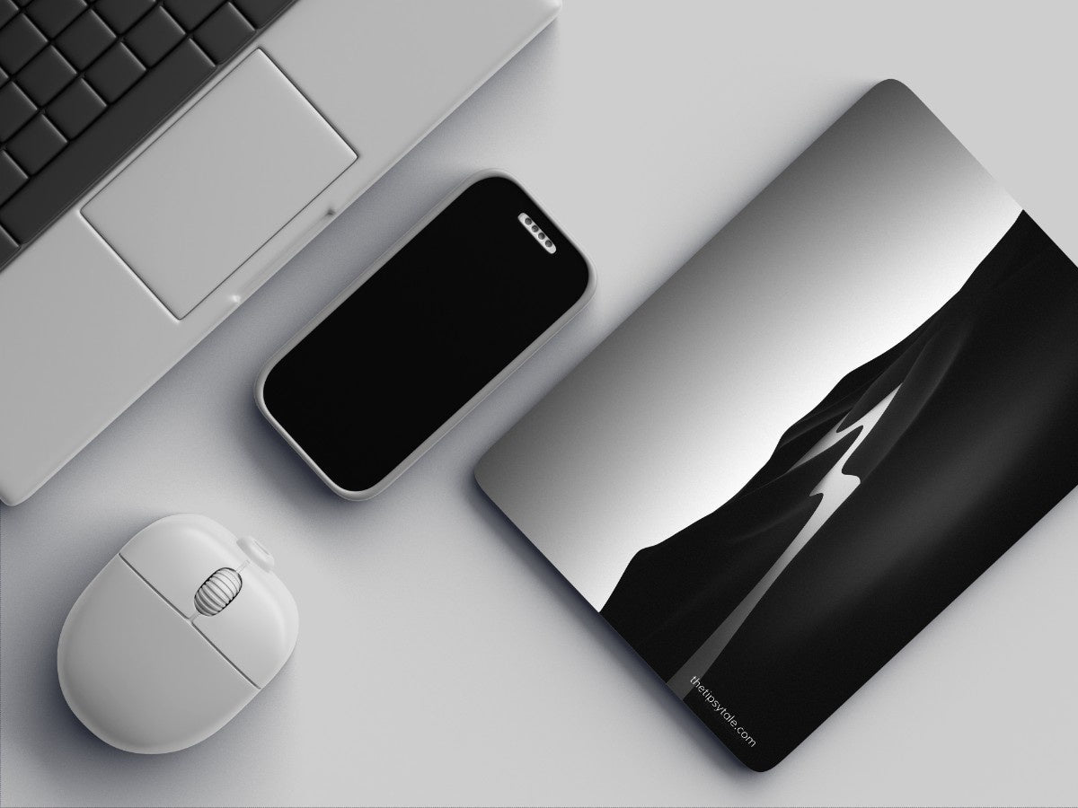 "DARK MOUNTAIN VIEW" Mousepad Enhance Your Workspace with Style