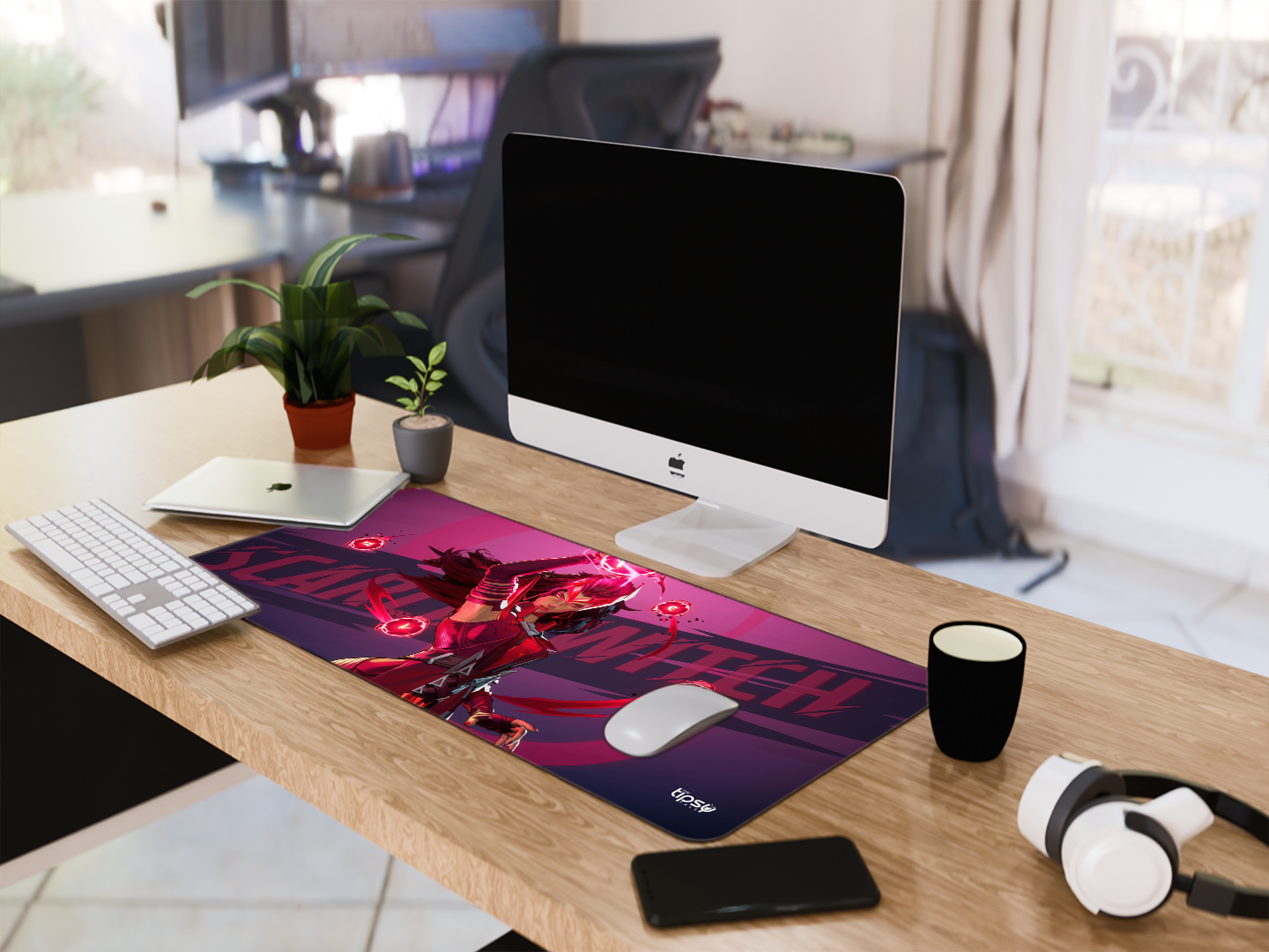 "SCARLET WITCH: WANDA VISION" Gaming Mousepad- Elevate Your Gaming Experience