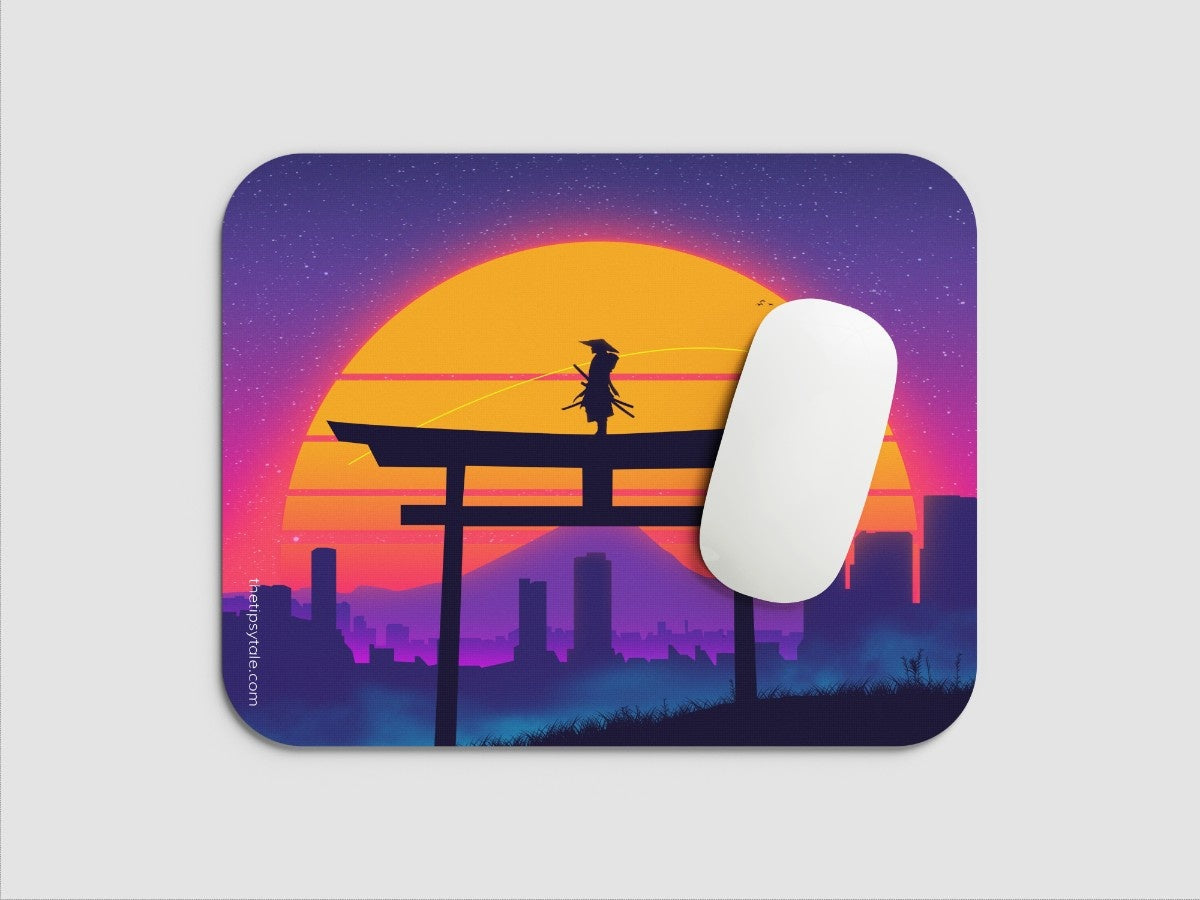 "SAMURAI TORII GATE" Mousepad Enhance Your Workspace with Style