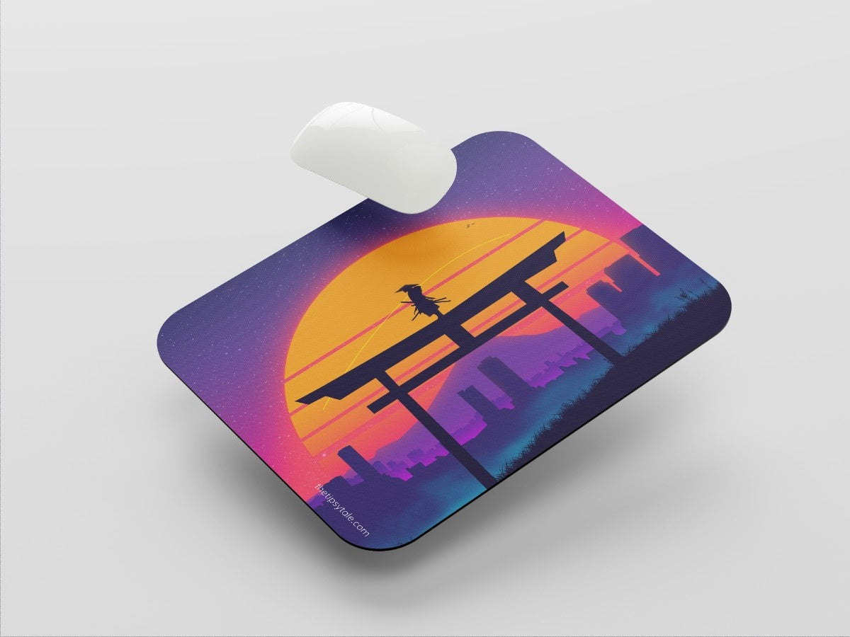 "SAMURAI TORII GATE" Mousepad Enhance Your Workspace with Style