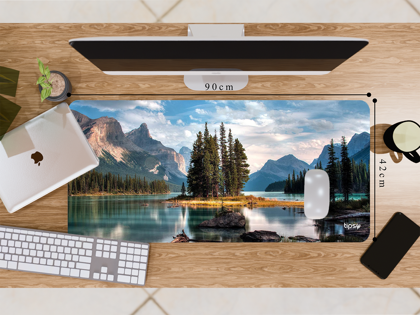 "BEAUTY CREATED BY GOD" Gaming Mousepad- Elevate Your Gaming Experience