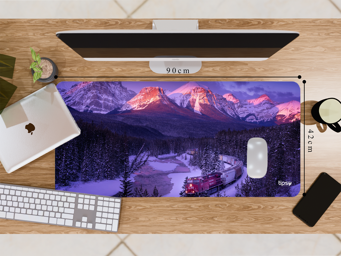 "MORANTS CURVE: SCENIC SPOT" Gaming Mousepad- Elevate Your Gaming Experience