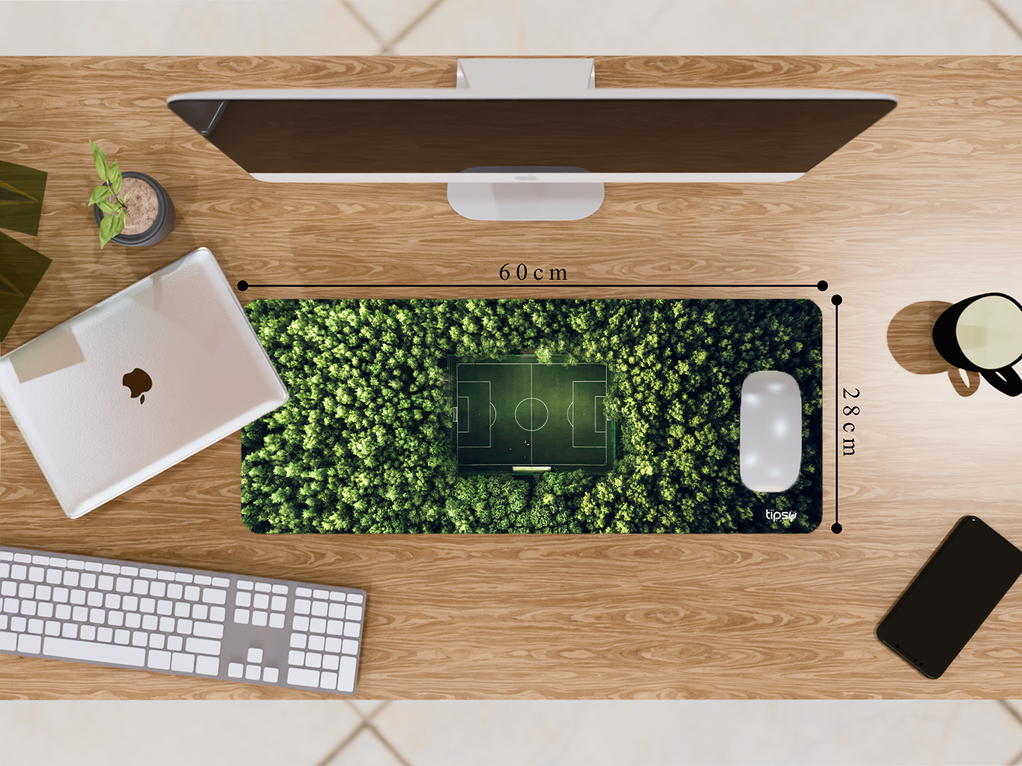 "FOREST THEME TURF " Gaming Mousepad- Elevate Your Gaming Experience