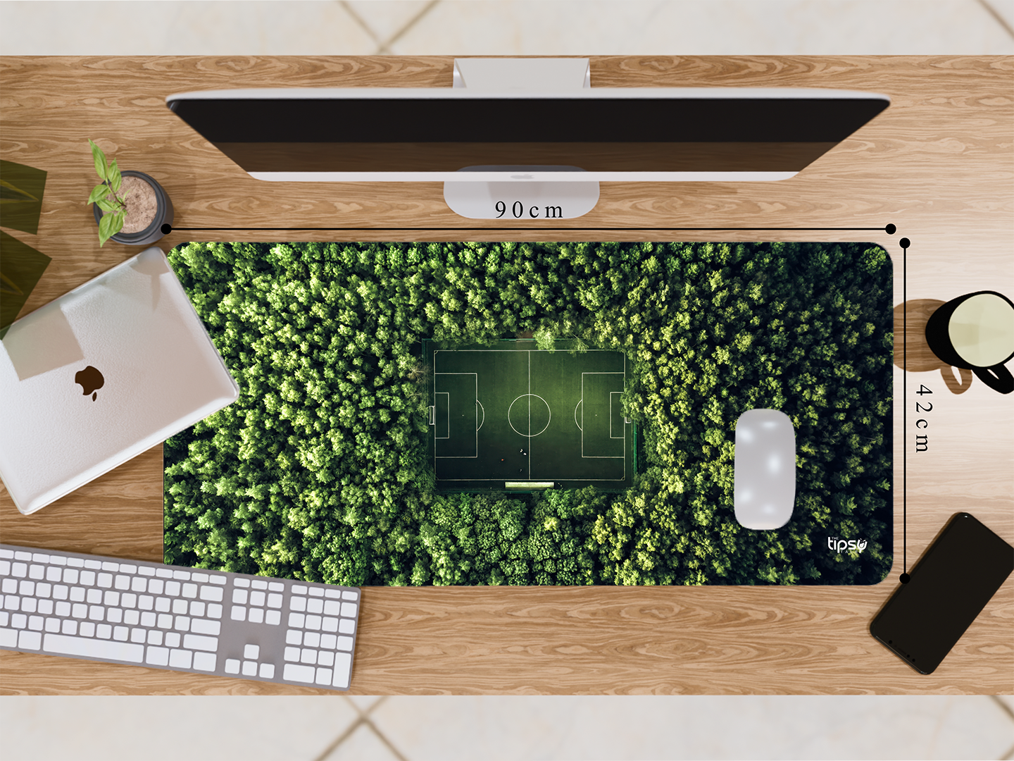 "FOREST THEME TURF " Gaming Mousepad- Elevate Your Gaming Experience