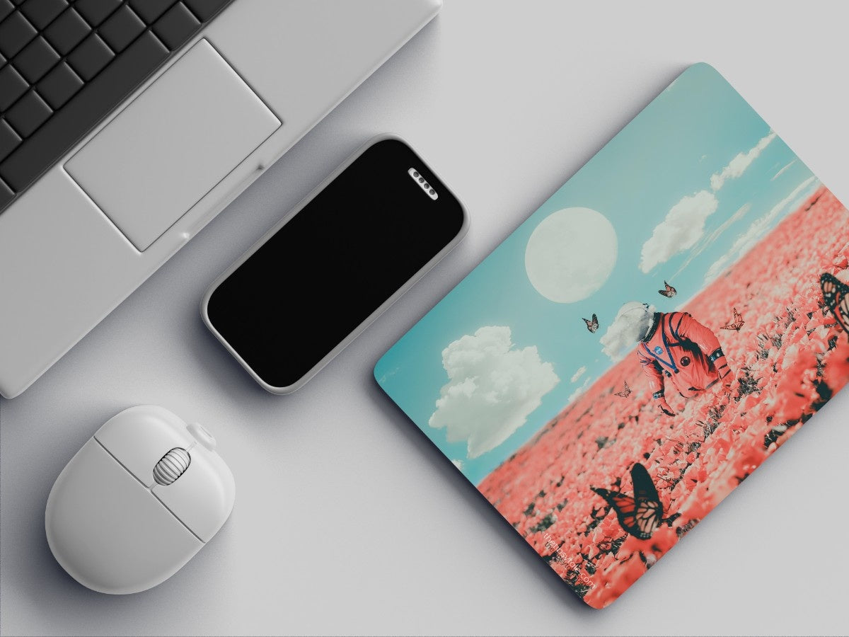 "Fictional guy" Mousepad Enhance Your Workspace with Style