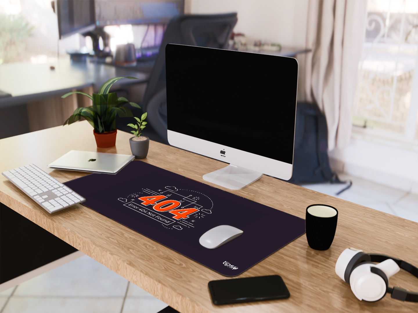 "404 ERROR NOT FOUND" Gaming Mousepad- Elevate Your Gaming Experience