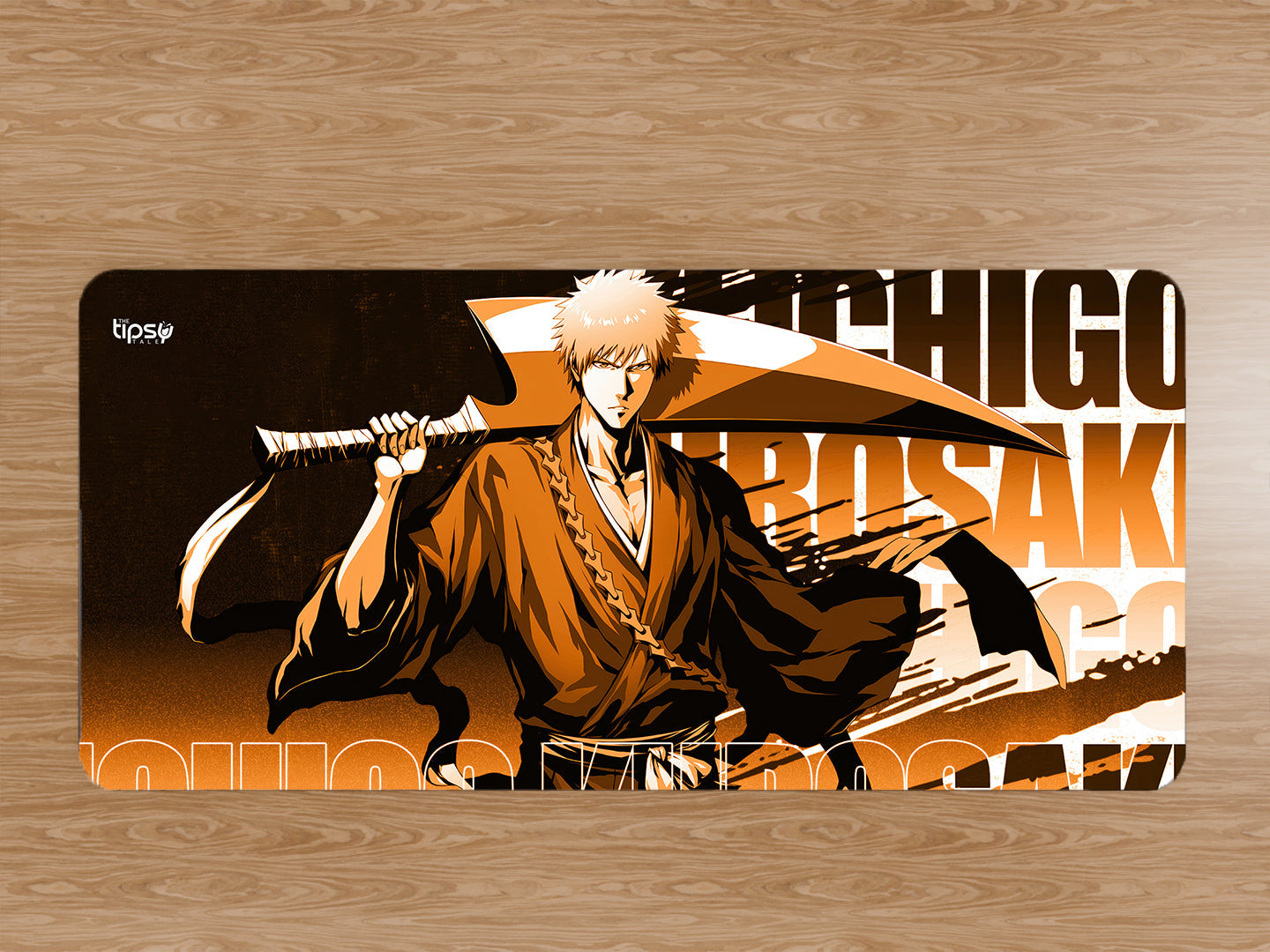 "ICHIGO KUROSAKI : BLEACH #Anime Series" Gaming Mousepad Elevate Your Gaming Experience