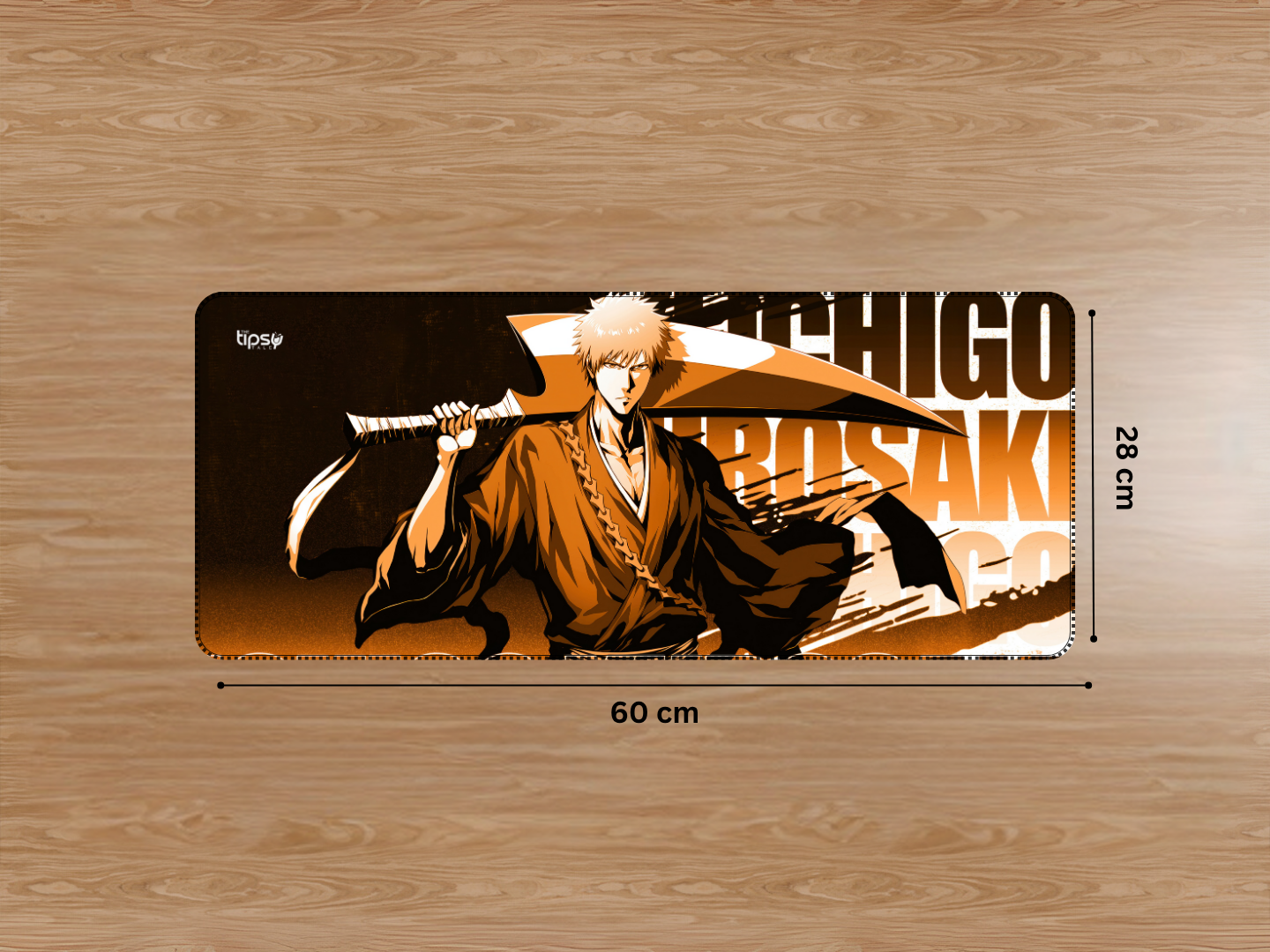 "ICHIGO KUROSAKI : BLEACH #Anime Series" Gaming Mousepad Elevate Your Gaming Experience