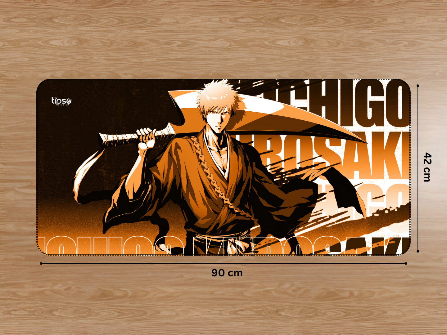 "ICHIGO KUROSAKI : BLEACH #Anime Series" Gaming Mousepad Elevate Your Gaming Experience