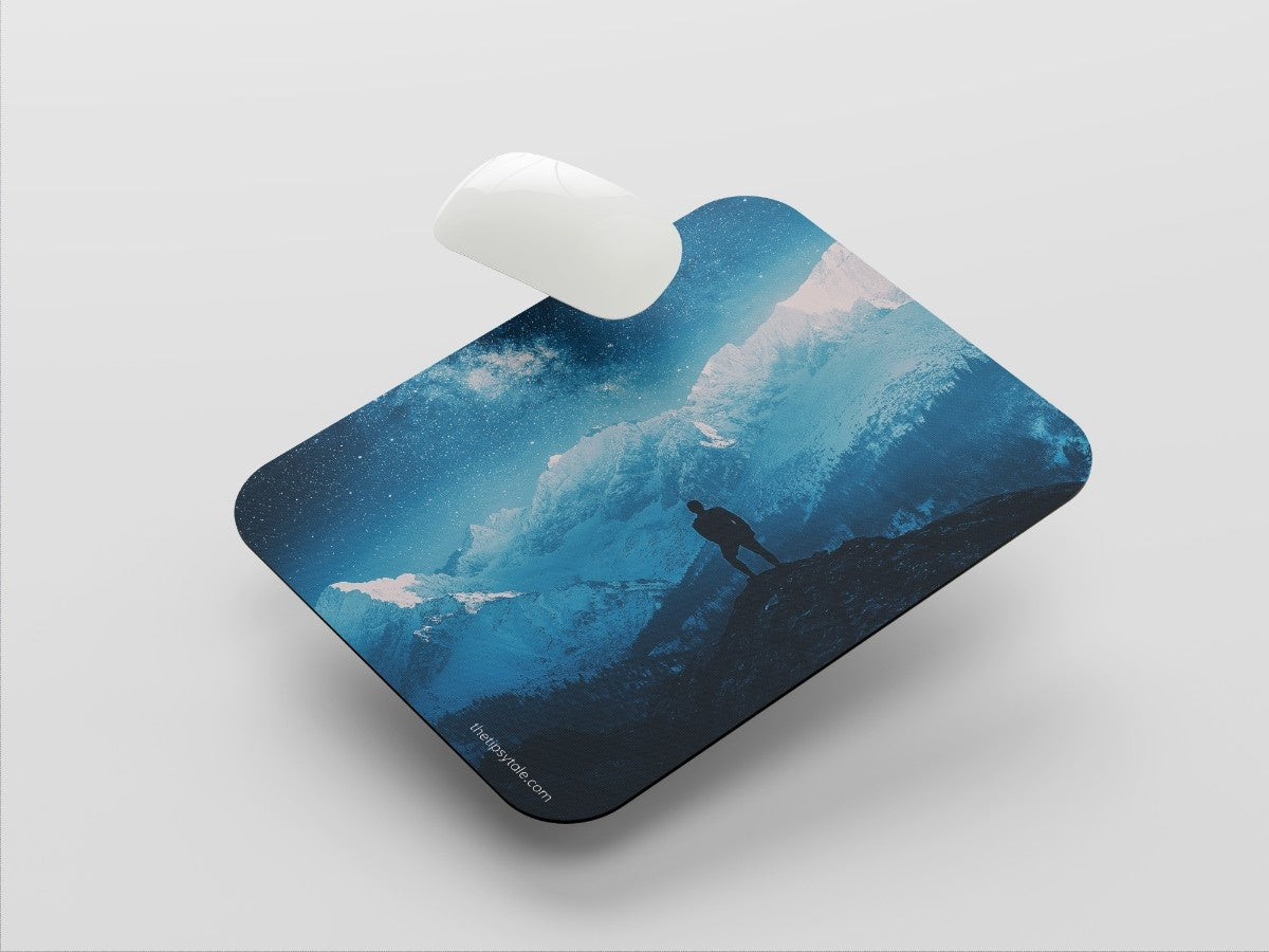 "Its Mountain Time" Mousepad Enhance Your Workspace with Style