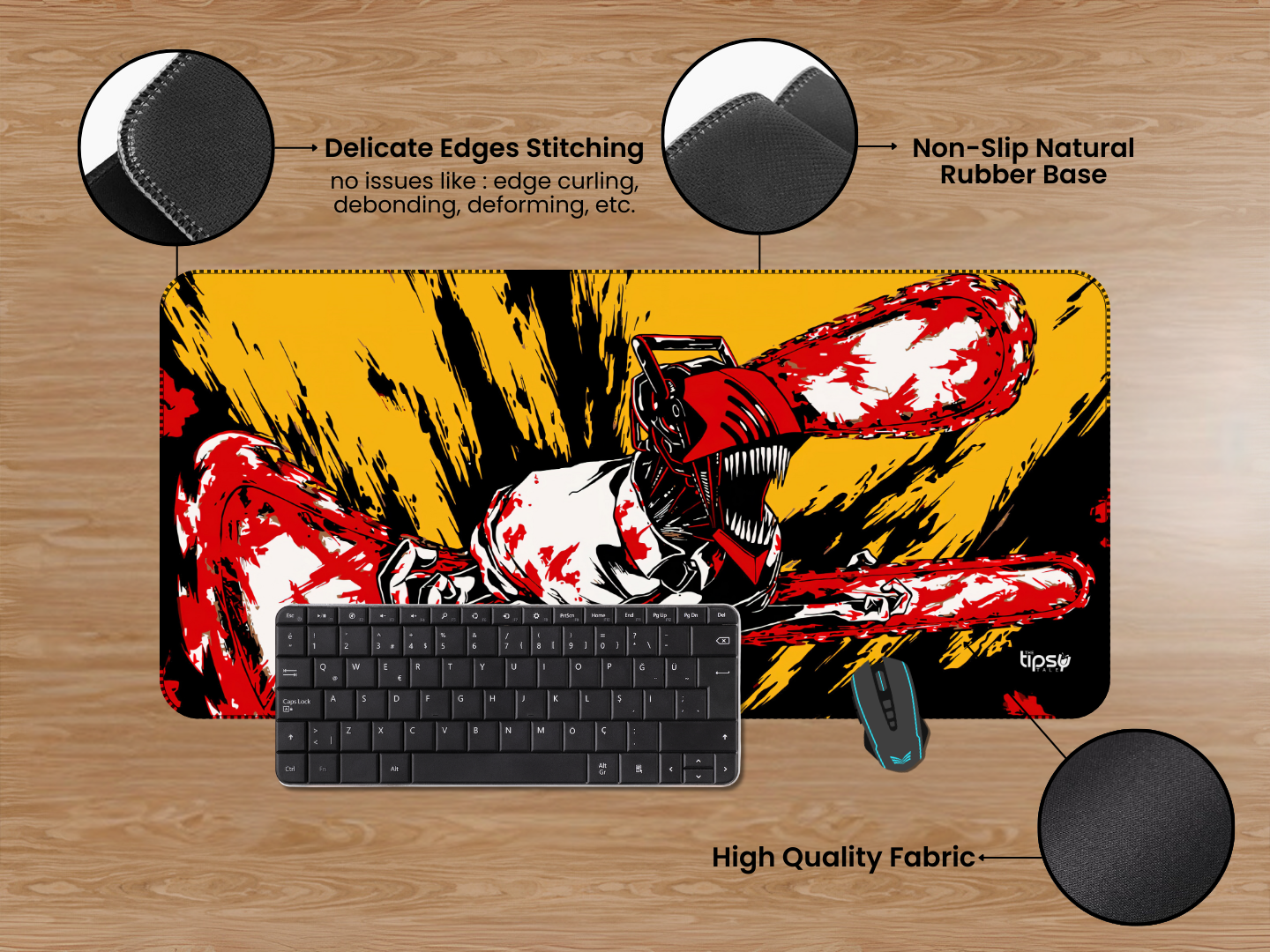 "CHAINSAW MAN - MANGA SERIES" Gaming Mousepad Elevate Your Gaming Experience