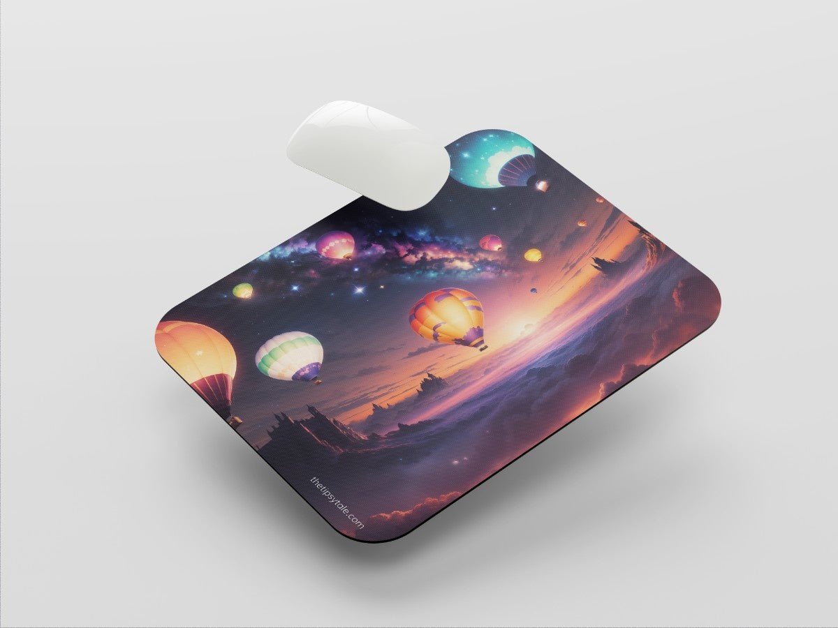 "Fly High into the mountain" Mousepad Enhance Your Workspace with Style