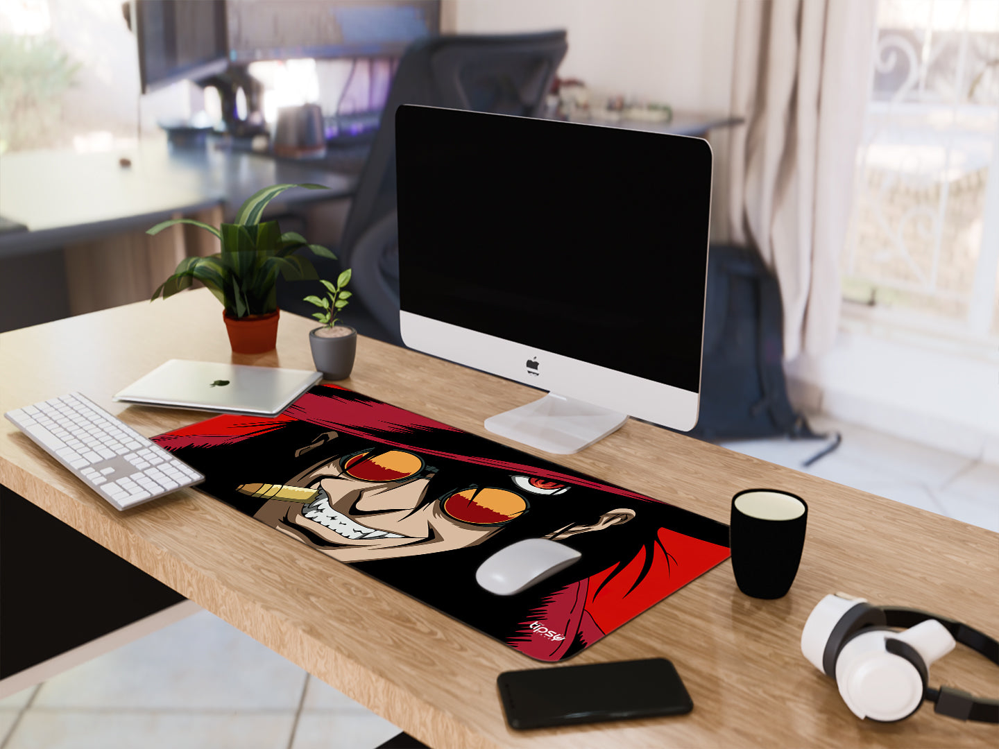 "ALUCARD-ARTWORK #ANIME EDITION" Gaming Mousepad Elevate Your Gaming Experience