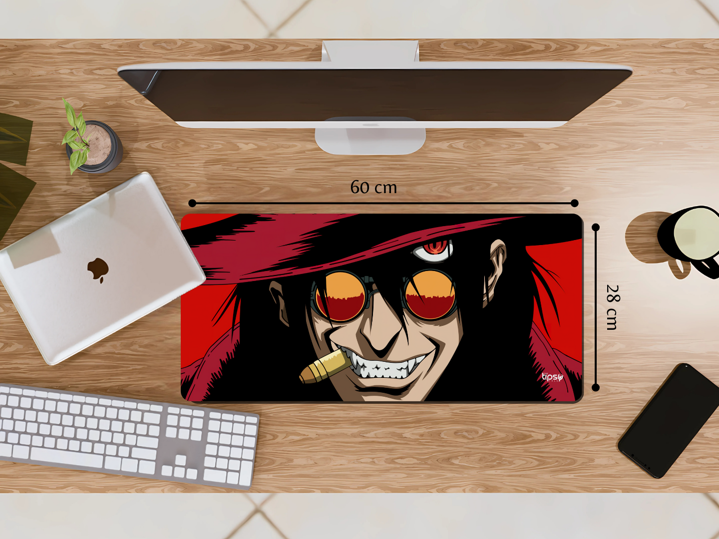 "ALUCARD-ARTWORK #ANIME EDITION" Gaming Mousepad Elevate Your Gaming Experience