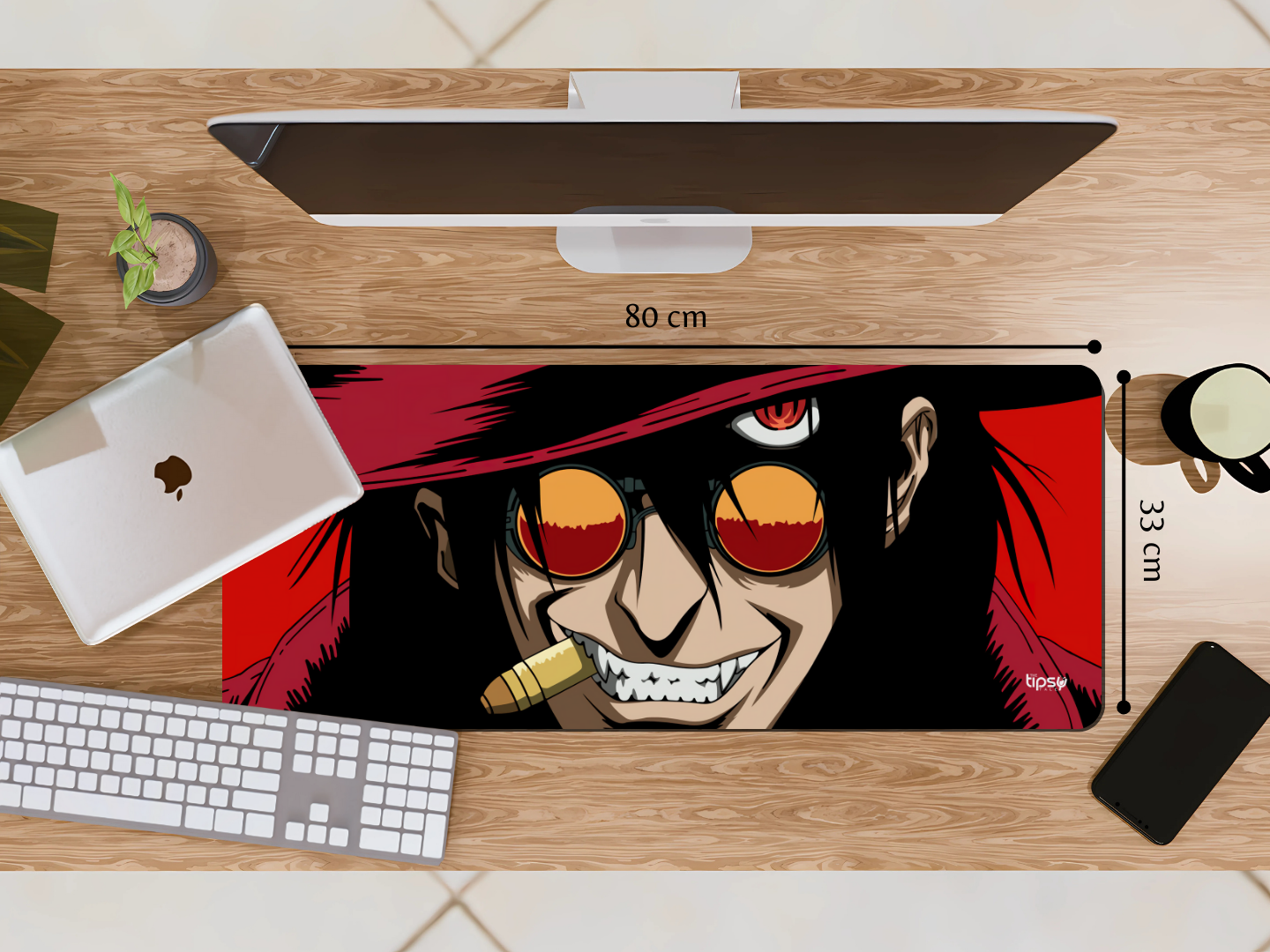 "ALUCARD-ARTWORK #ANIME EDITION" Gaming Mousepad Elevate Your Gaming Experience