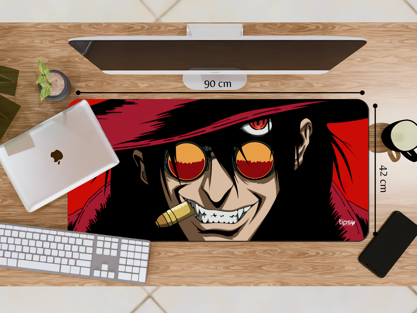 "ALUCARD-ARTWORK #ANIME EDITION" Gaming Mousepad Elevate Your Gaming Experience