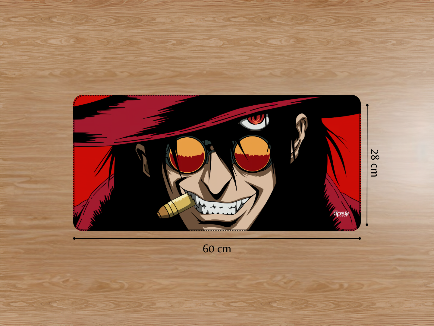 "ALUCARD-ARTWORK #ANIME EDITION" Gaming Mousepad Elevate Your Gaming Experience