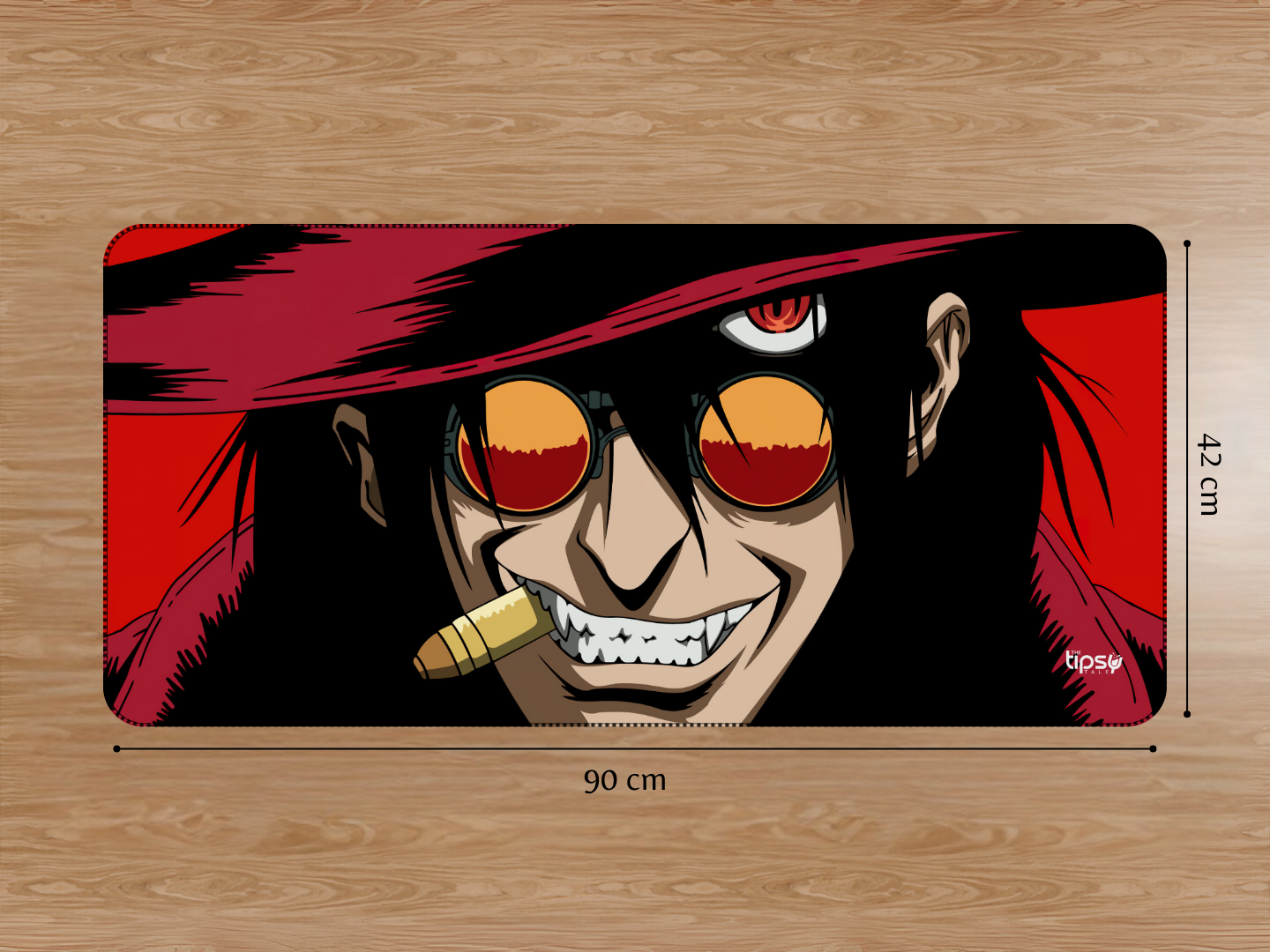 "ALUCARD-ARTWORK #ANIME EDITION" Gaming Mousepad Elevate Your Gaming Experience