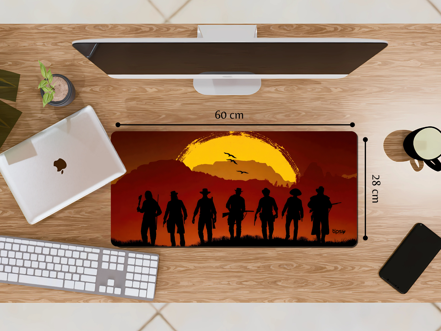 "RED DEAD REDEMPTION #GAMING EDITION" Gaming Mousepad Elevate Your Gaming Experience