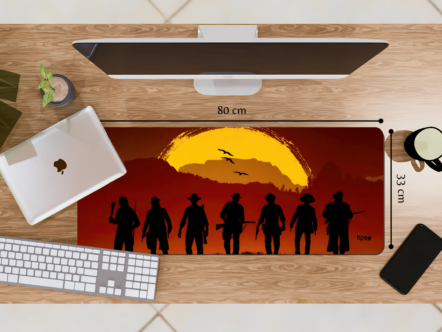 "RED DEAD REDEMPTION #GAMING EDITION" Gaming Mousepad Elevate Your Gaming Experience