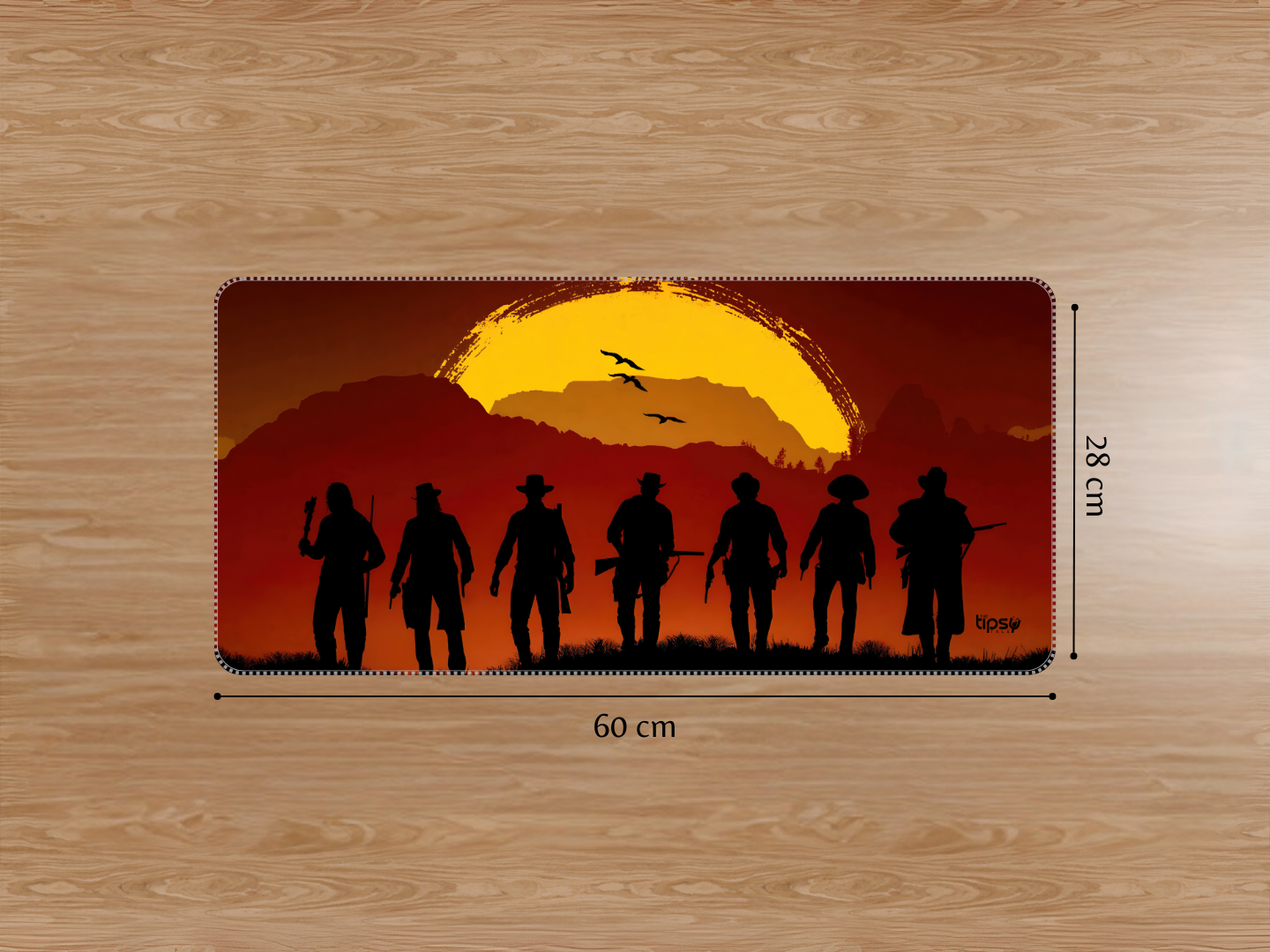 "RED DEAD REDEMPTION #GAMING EDITION" Gaming Mousepad Elevate Your Gaming Experience