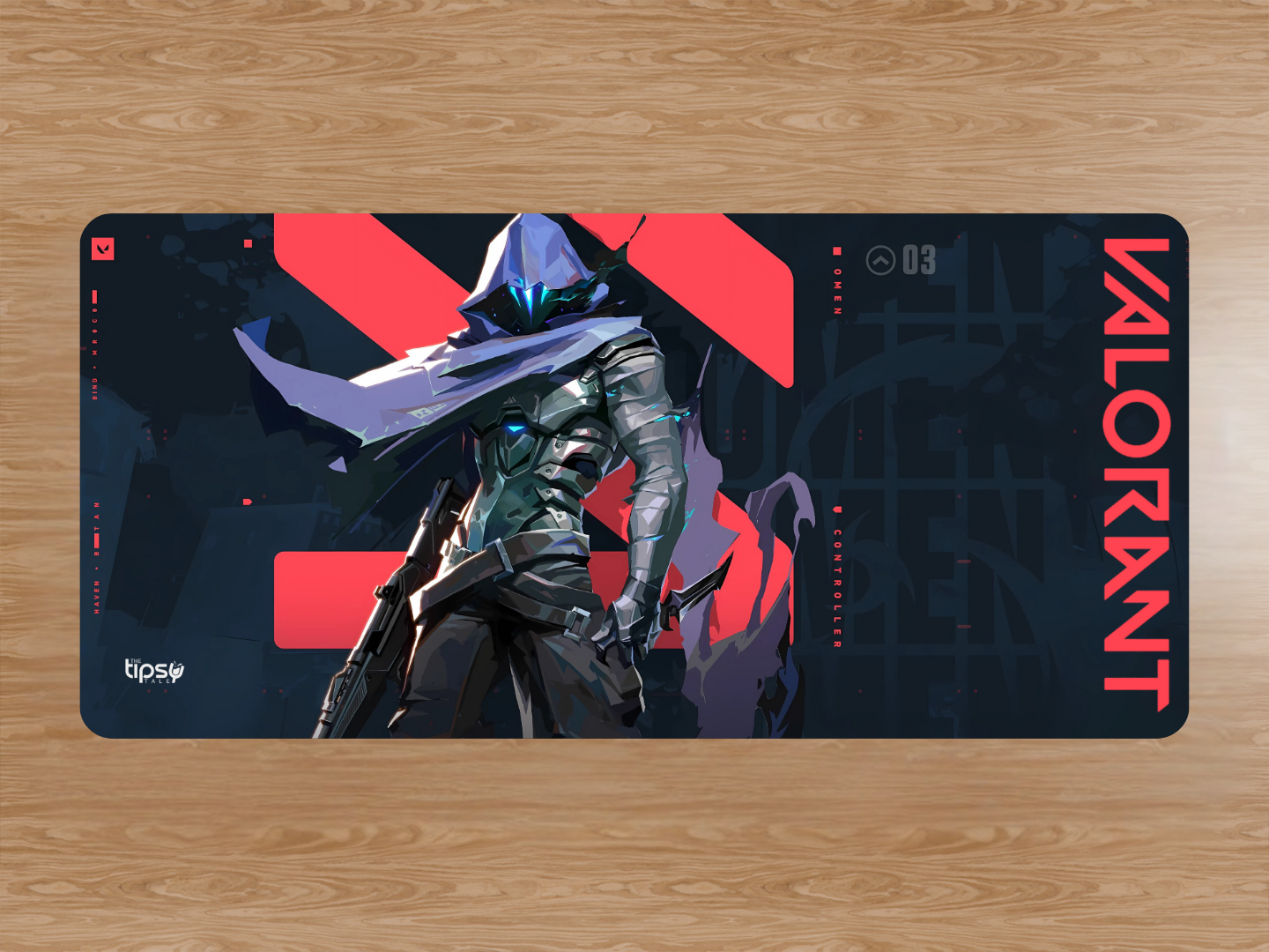 "VALORANT- OMEN" Gaming Mousepad Elevate Your Gaming Experience