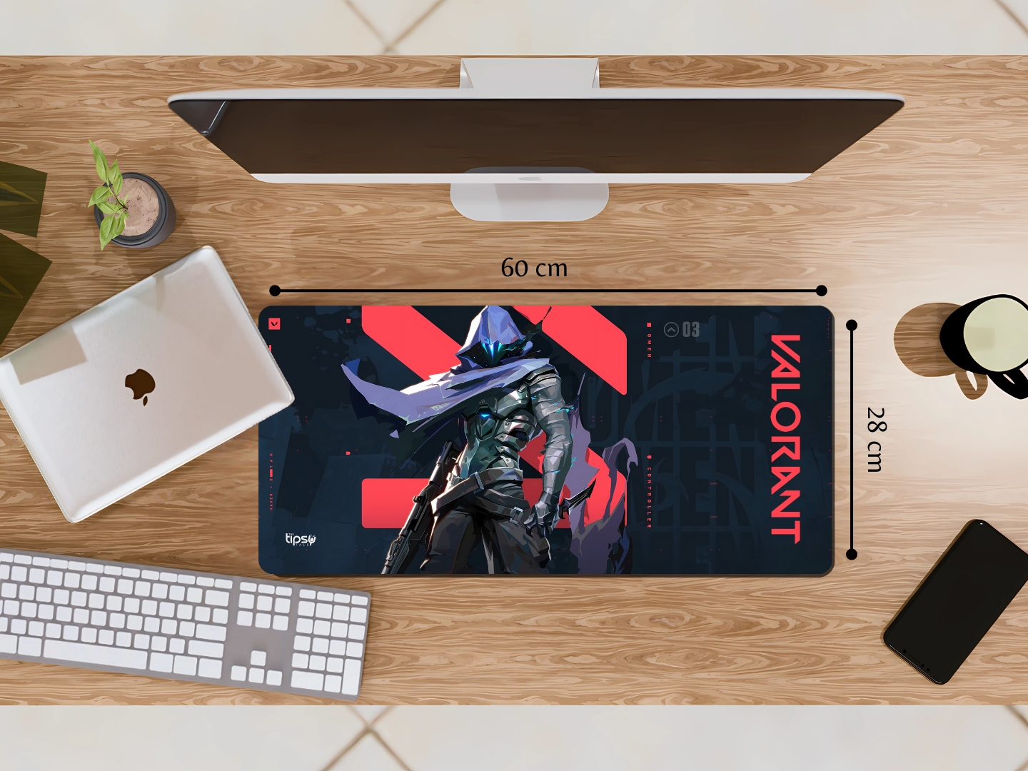 "VALORANT- OMEN" Gaming Mousepad Elevate Your Gaming Experience
