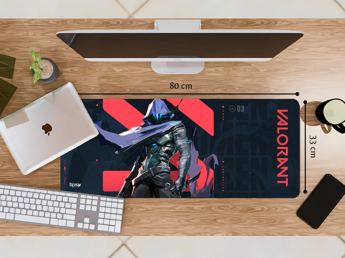 "VALORANT- OMEN" Gaming Mousepad Elevate Your Gaming Experience