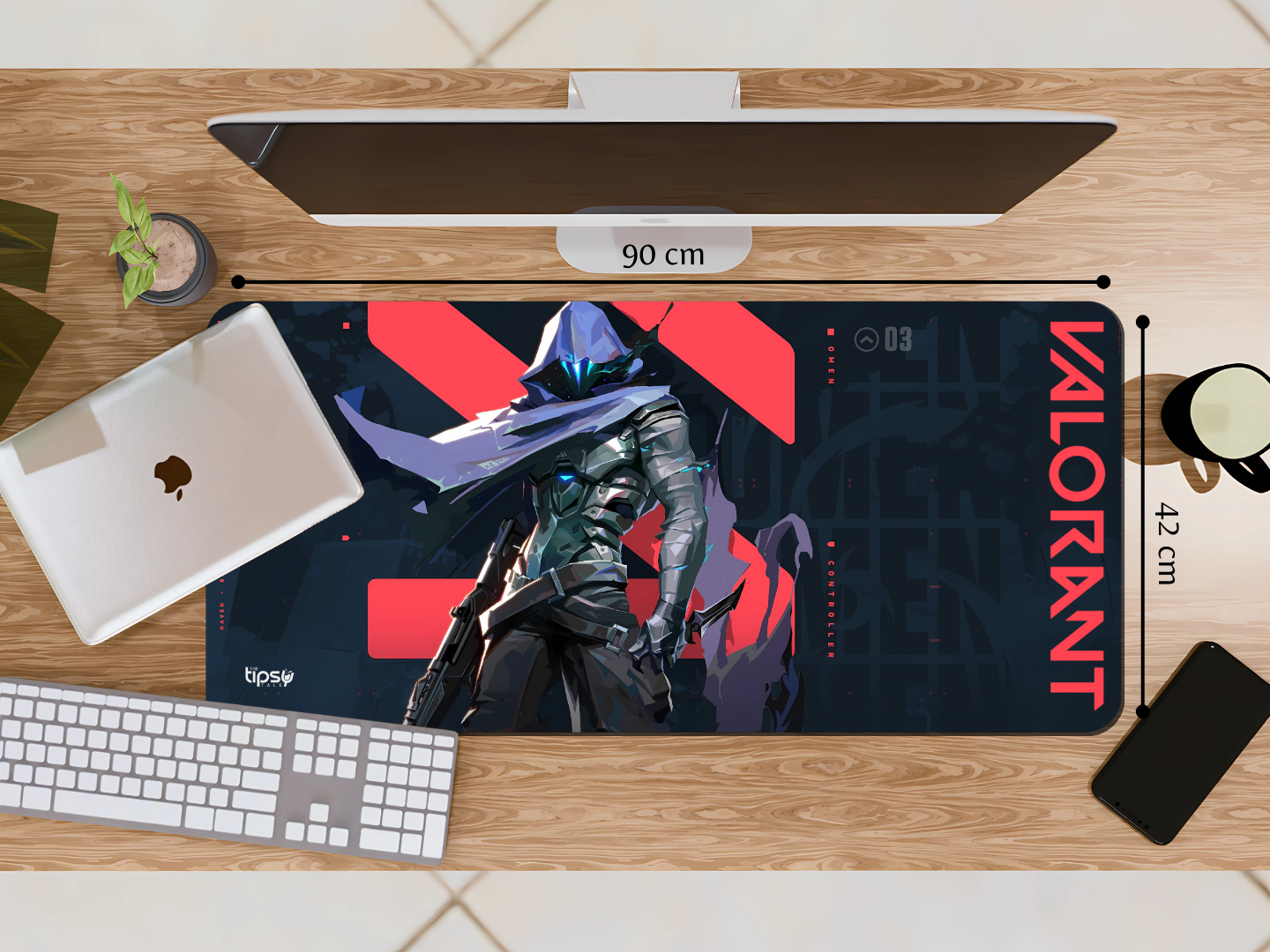 "VALORANT- OMEN" Gaming Mousepad Elevate Your Gaming Experience