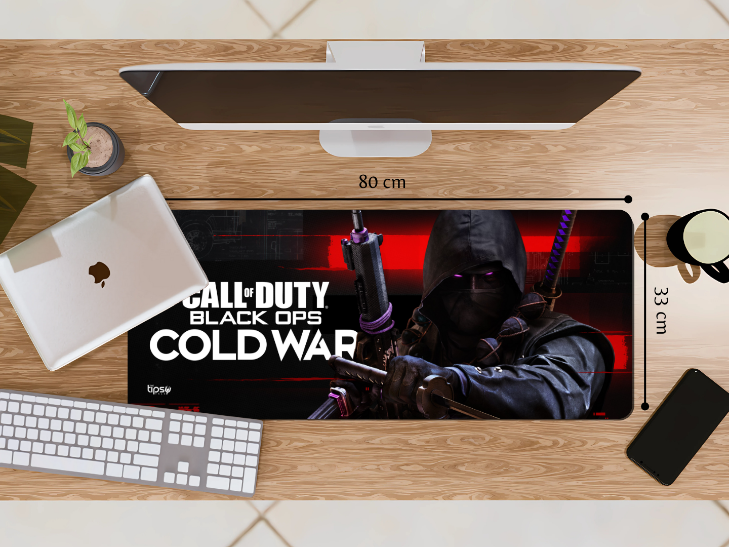 "CALL OF DUTY - BLACK OPS  #COLDWAR" Gaming Mousepad Elevate Your Gaming Experience