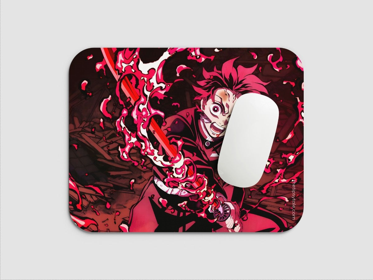 "Hinokami Awakening" Mousepad Enhance Your Workspace with Style