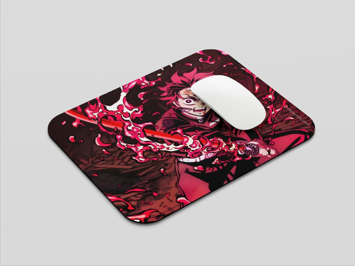 "Hinokami Awakening" Mousepad Enhance Your Workspace with Style