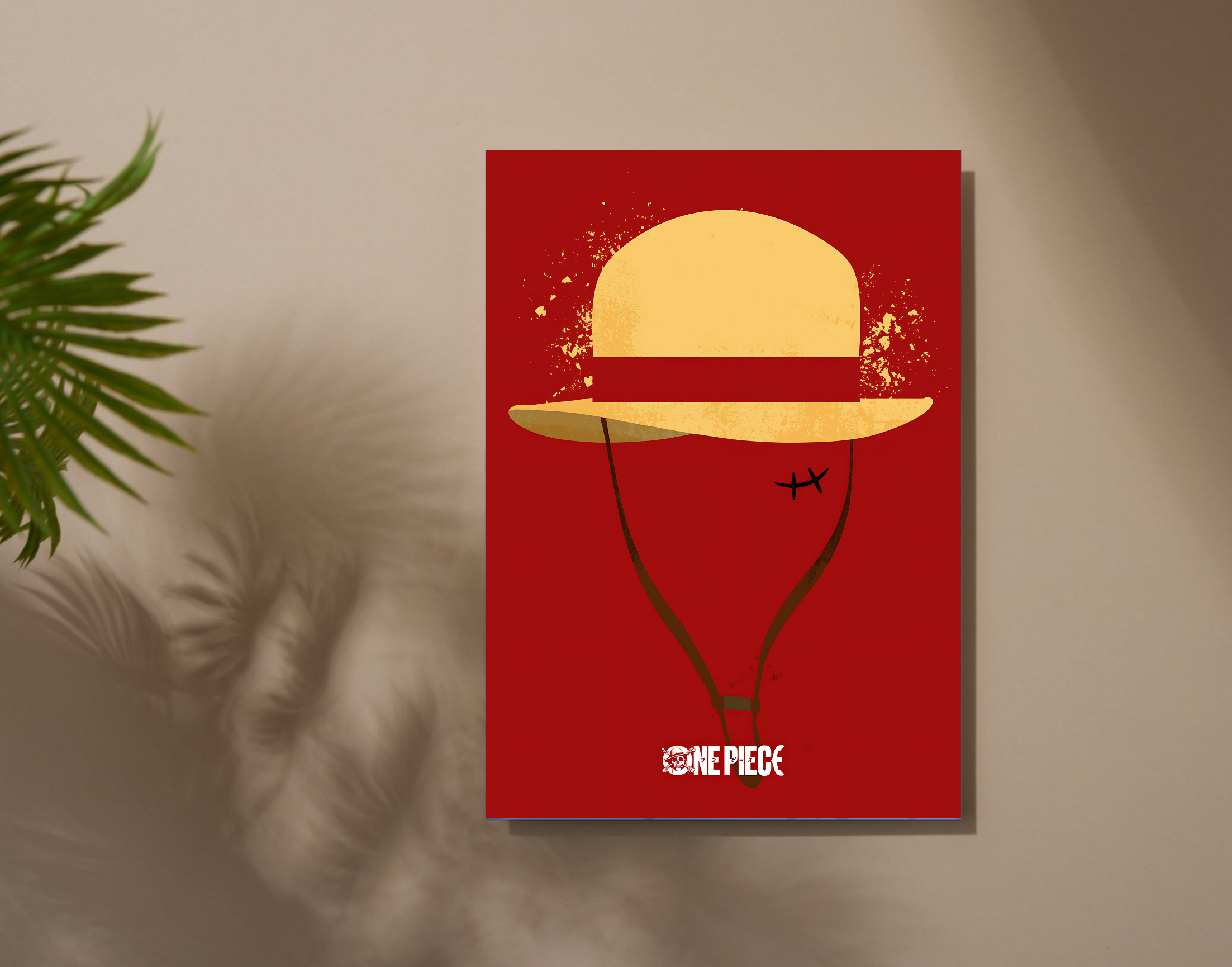 "ONE PIECE ANIME"- Shiny & Sturdy Metallic Poster  Art That Pops & Sticks