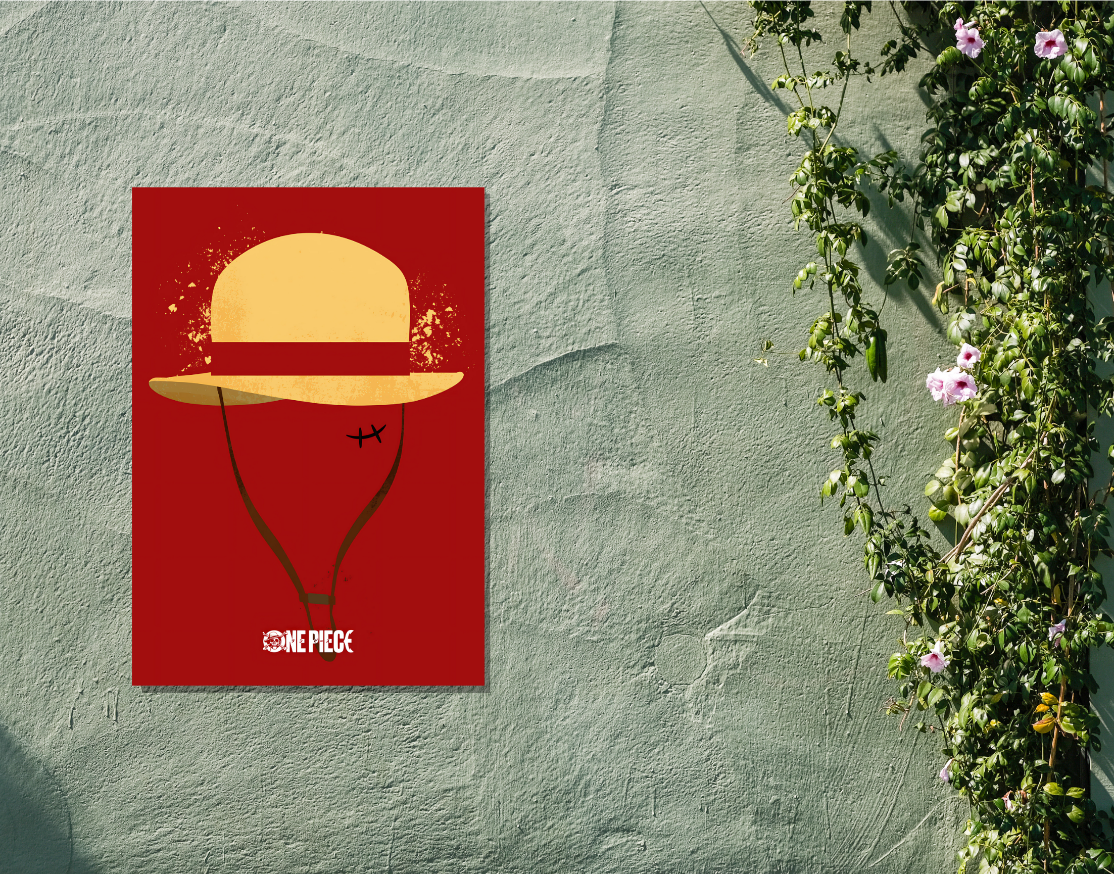"ONE PIECE ANIME"- Shiny & Sturdy Metallic Poster  Art That Pops & Sticks