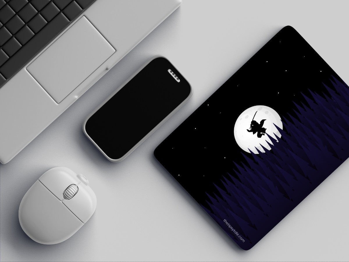 "Night of the Demon Slayer" Mousepad Enhance Your Workspace with Style