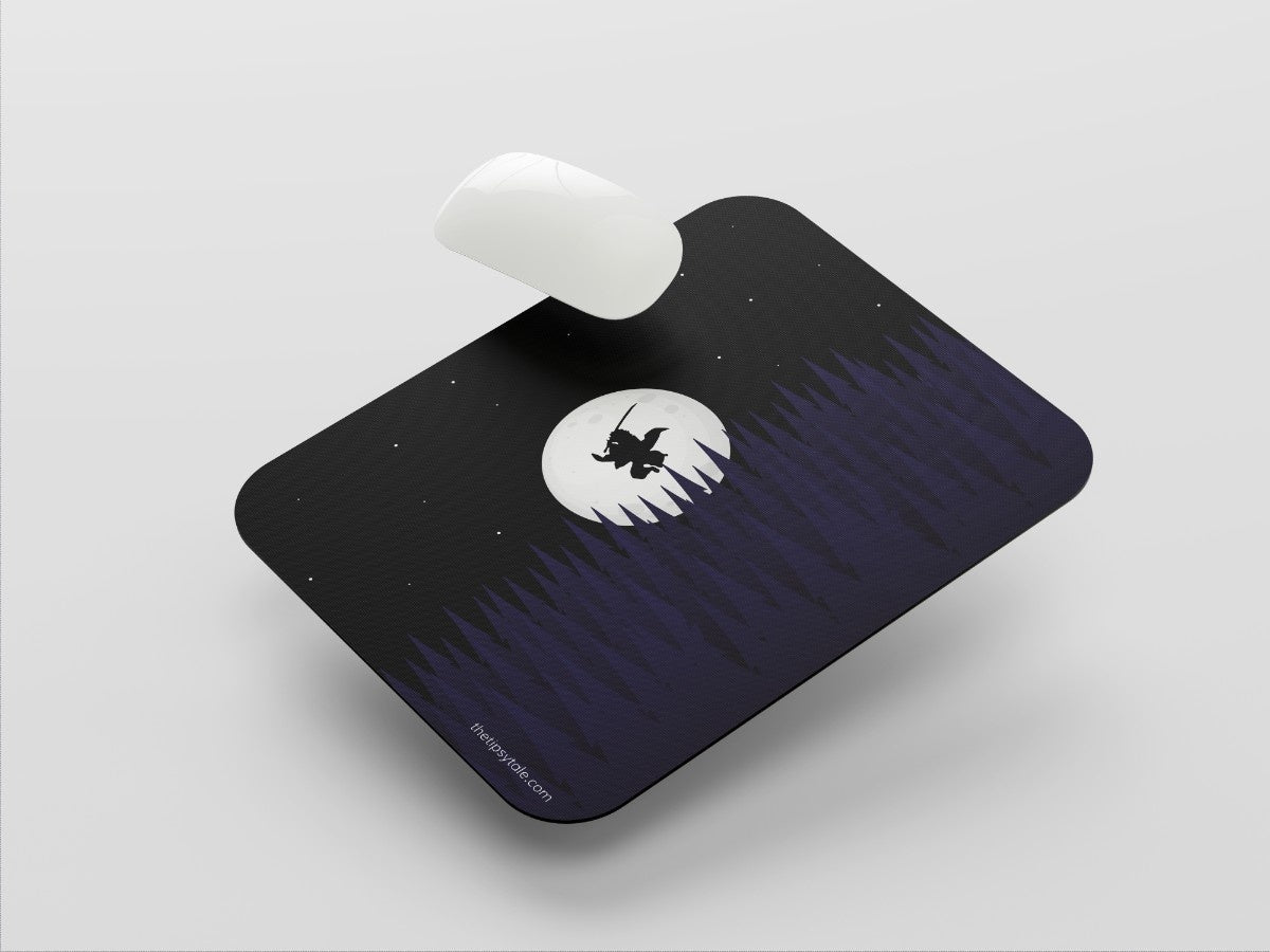 "Night of the Demon Slayer" Mousepad Enhance Your Workspace with Style