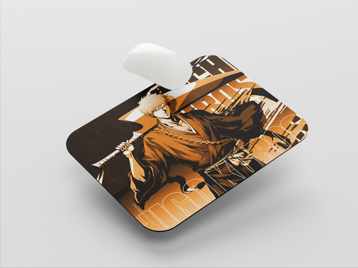 "ICHIGO KUROSAKI : BLEACH #Anime Series" Mousepad Enhance Your Workspace with Style