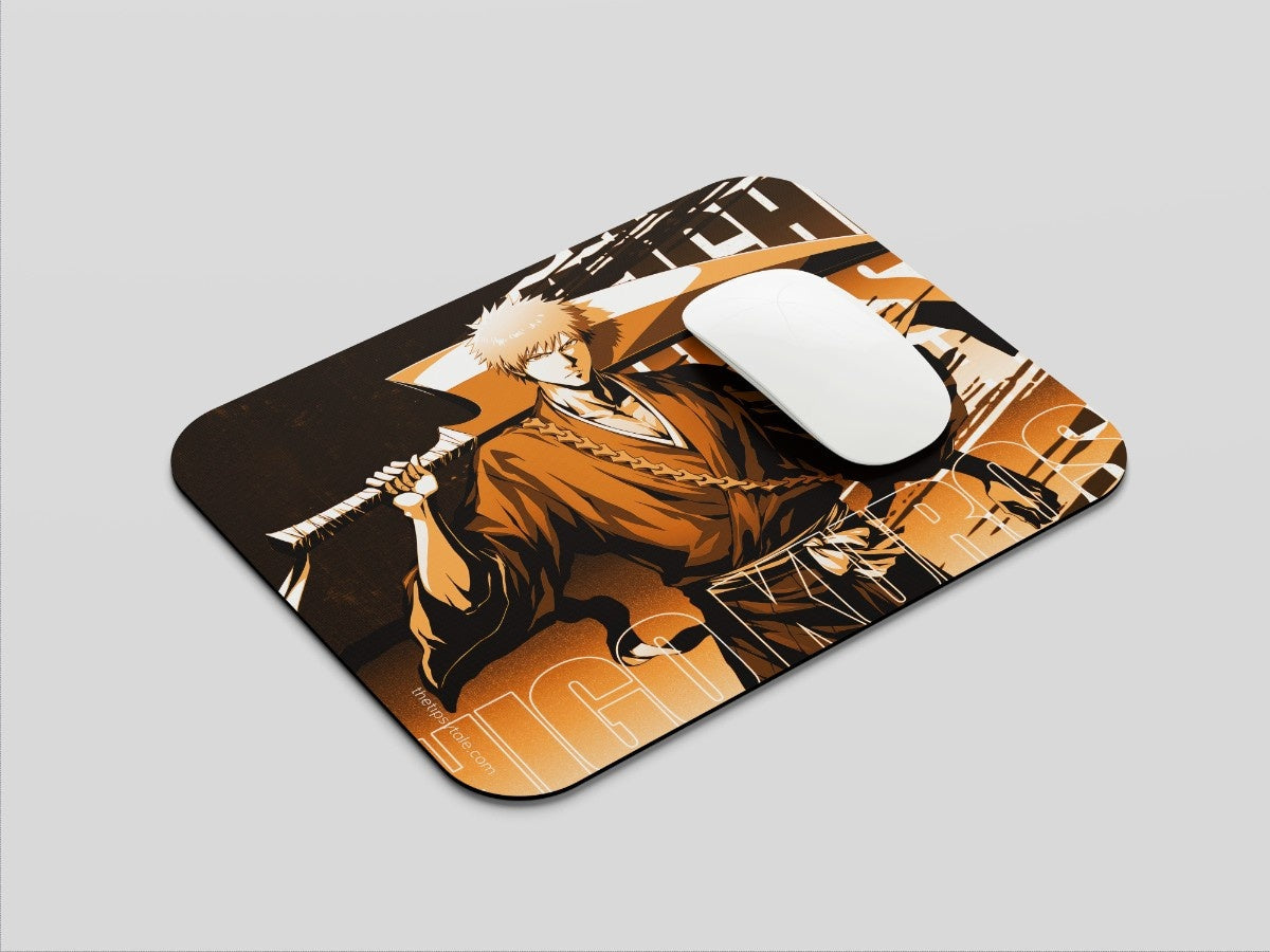 "ICHIGO KUROSAKI : BLEACH #Anime Series" Mousepad Enhance Your Workspace with Style