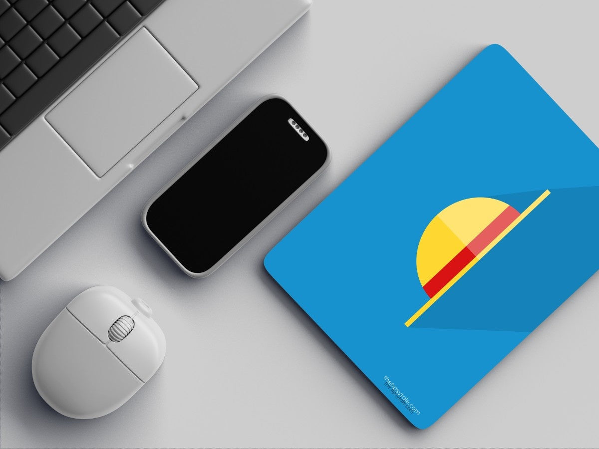 "D LUFFY'S HAT" Mousepad Enhance Your Workspace with Style