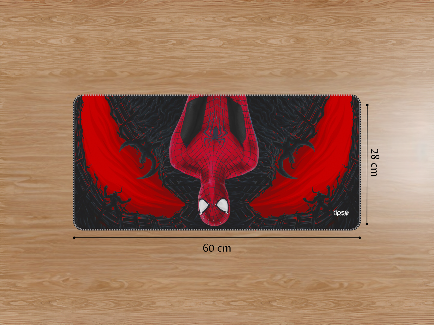 "SPIDERMAN UPSIDEDOWN #MARVEL" Gaming Mousepad Elevate Your Gaming Experience