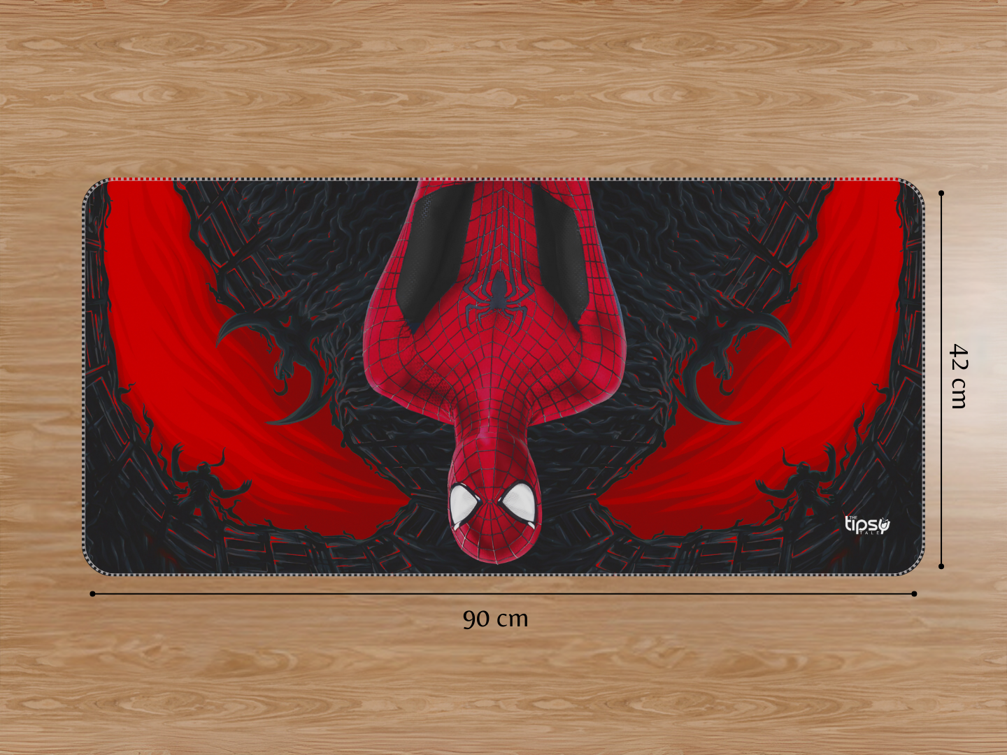"SPIDERMAN UPSIDEDOWN #MARVEL" Gaming Mousepad Elevate Your Gaming Experience