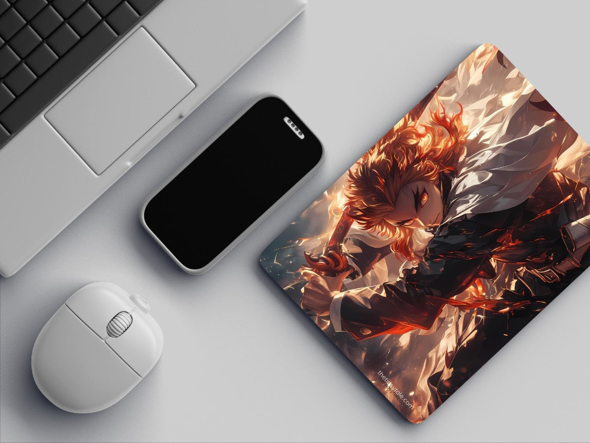 "The Demon Slayer: In the Wild" Mousepad Enhance Your Workspace with Style