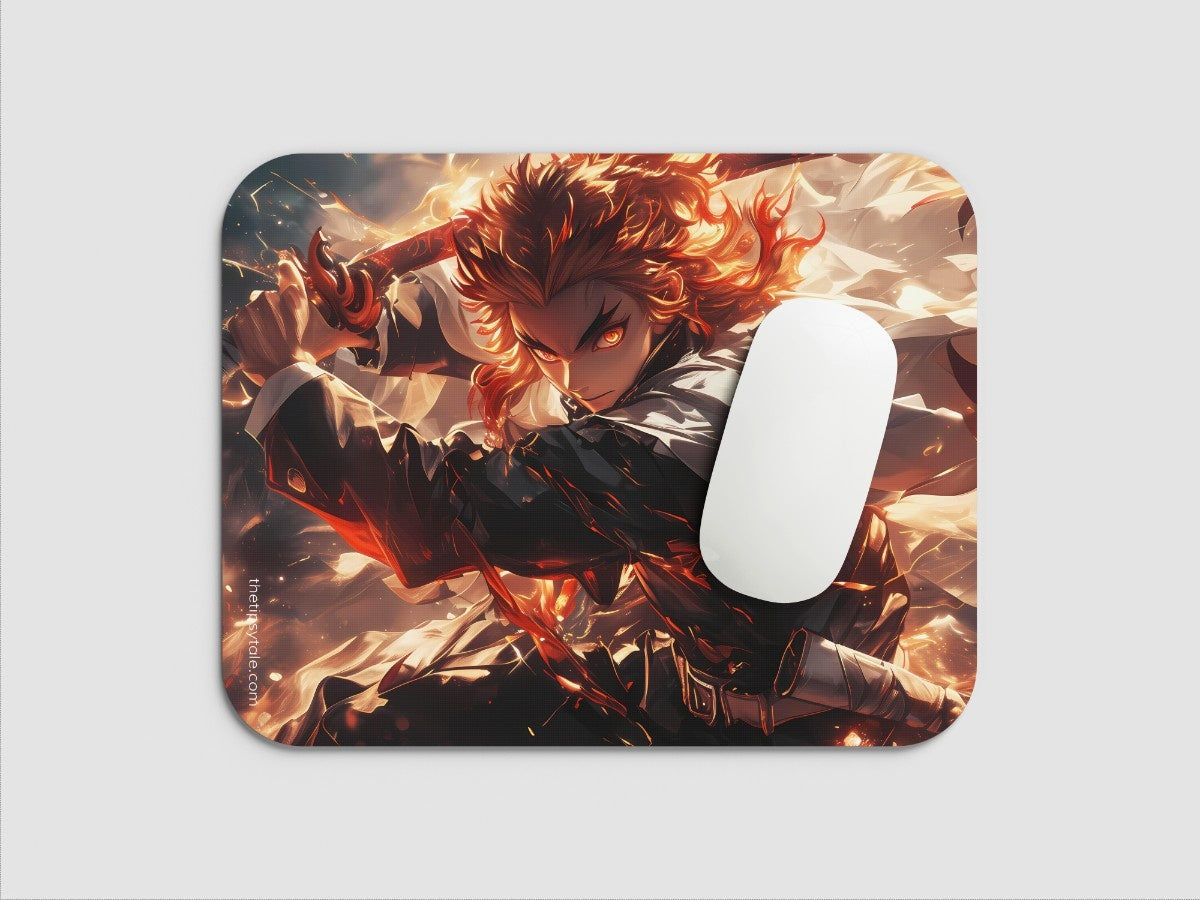 "The Demon Slayer: In the Wild" Mousepad Enhance Your Workspace with Style
