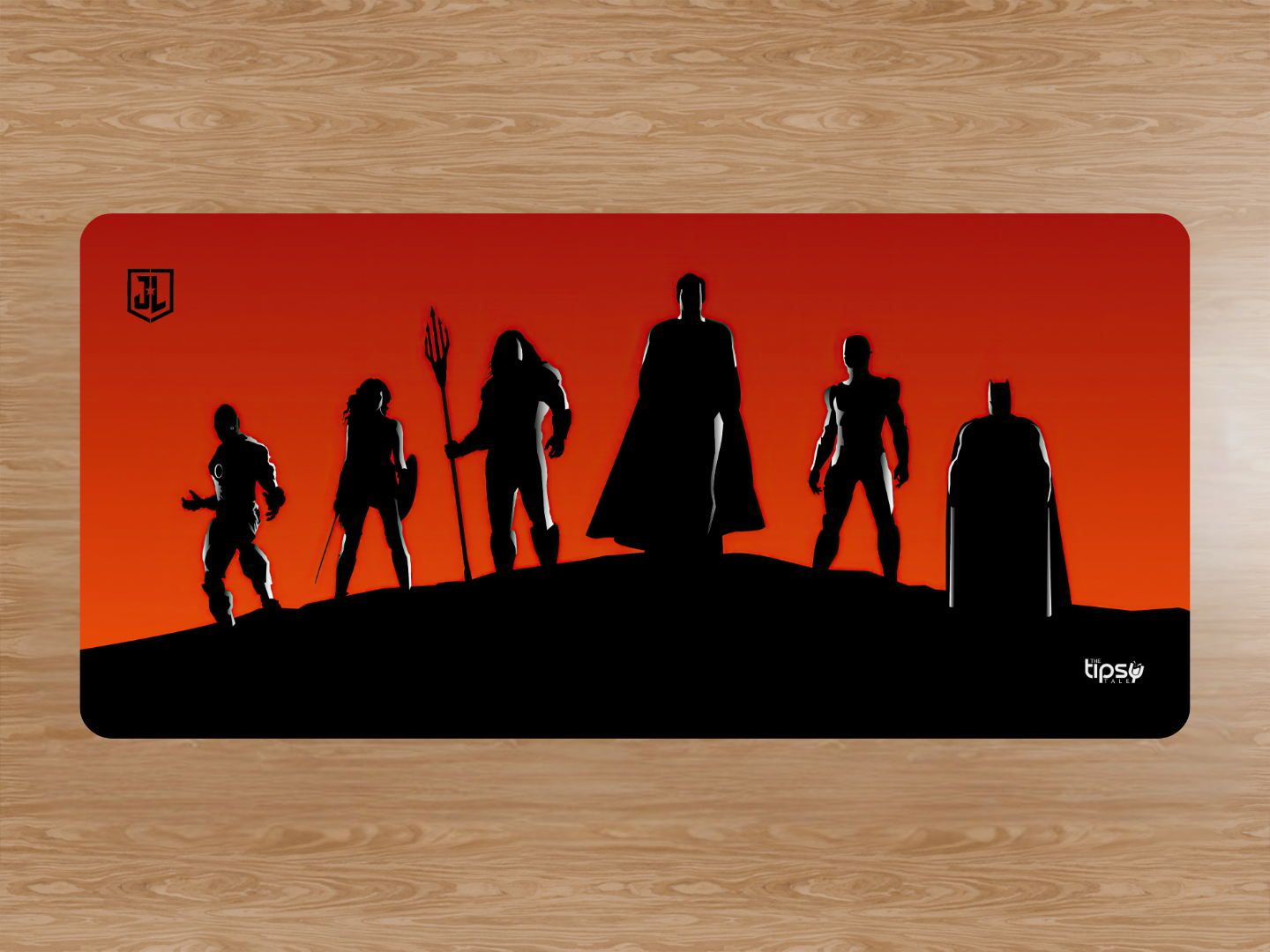 "JUSTICE LEAGUE #JL" Gaming Mousepad Elevate Your Gaming Experience