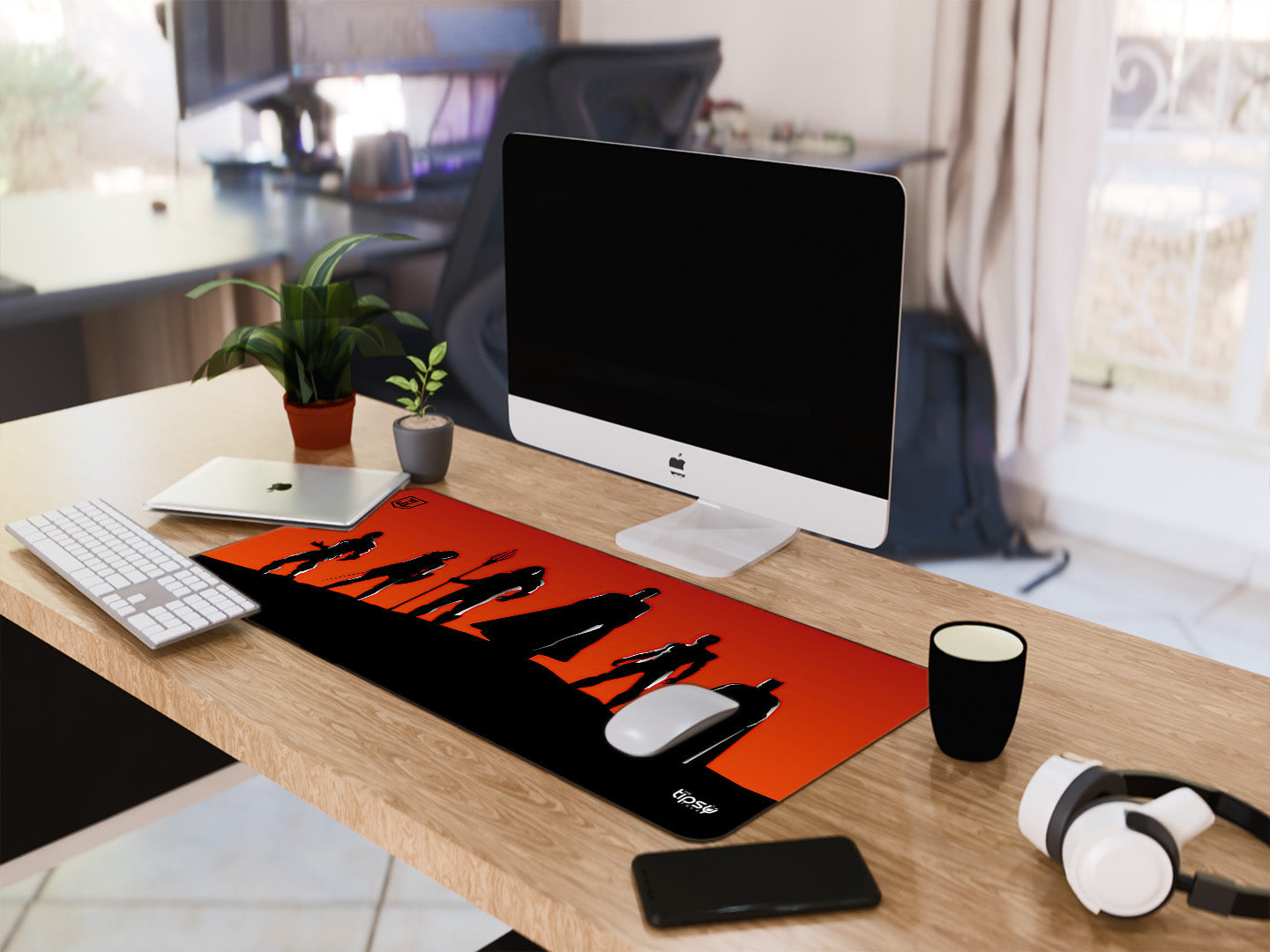 "JUSTICE LEAGUE #JL" Gaming Mousepad Elevate Your Gaming Experience