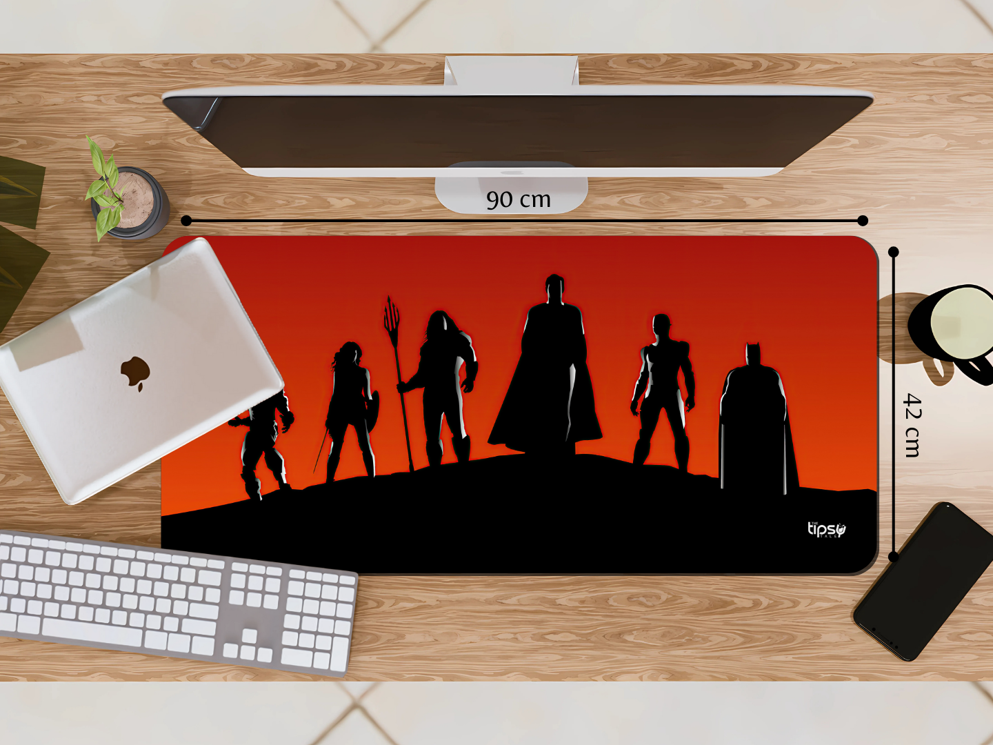 "JUSTICE LEAGUE #JL" Gaming Mousepad Elevate Your Gaming Experience