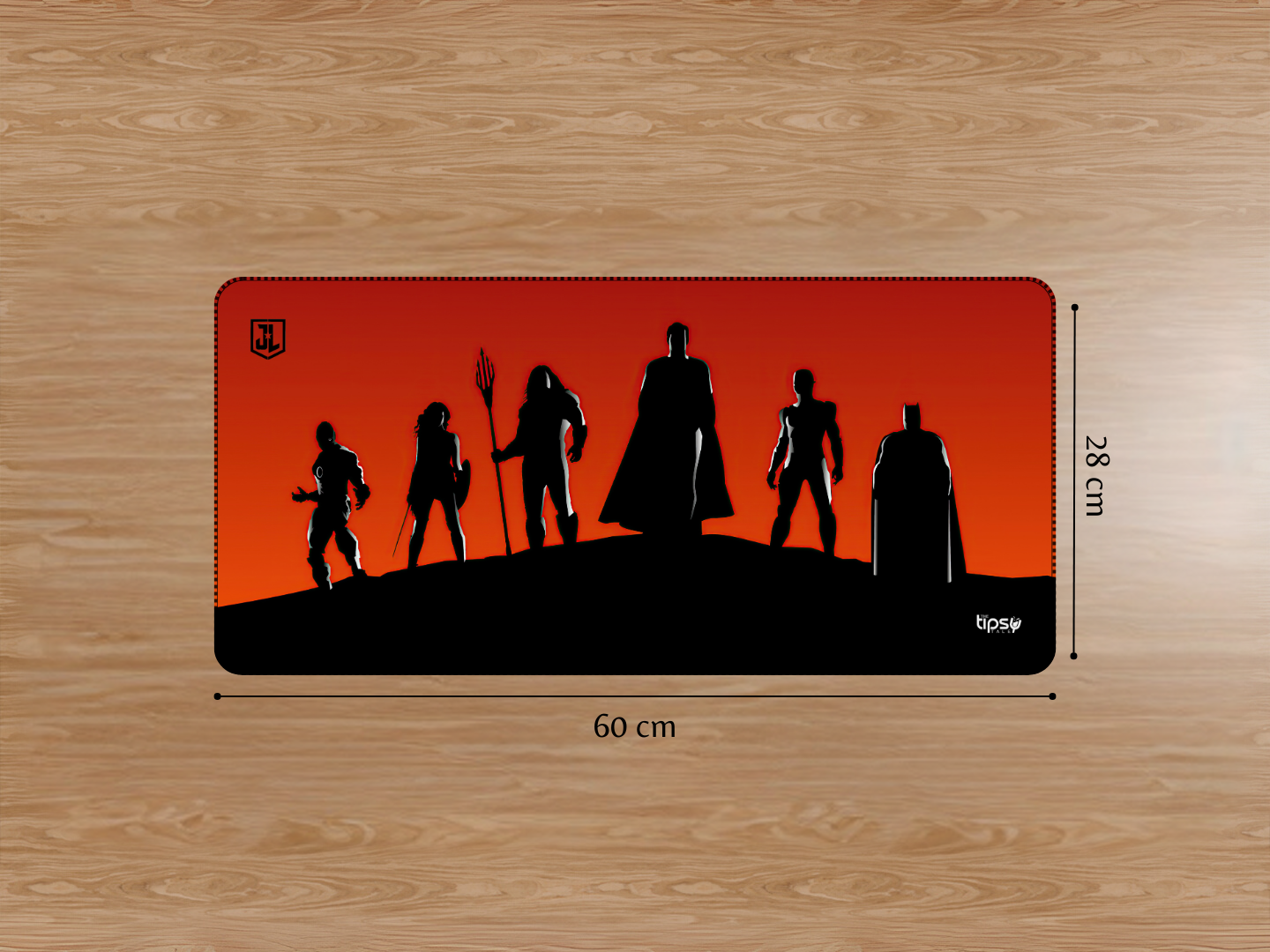 "JUSTICE LEAGUE #JL" Gaming Mousepad Elevate Your Gaming Experience