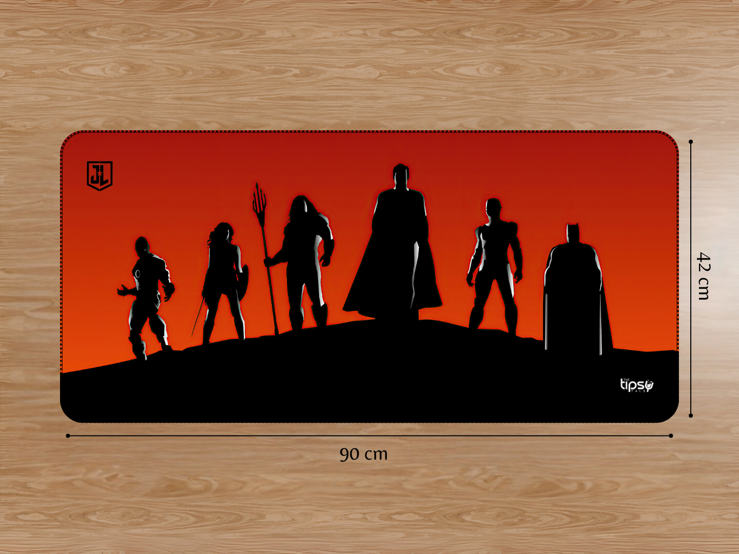 "JUSTICE LEAGUE #JL" Gaming Mousepad Elevate Your Gaming Experience