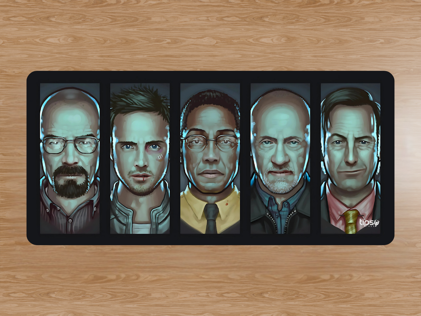 "BREAKING BAD: SERIES EDITION  #THE OG CREW " Gaming Mousepad Elevate Your Gaming Experience