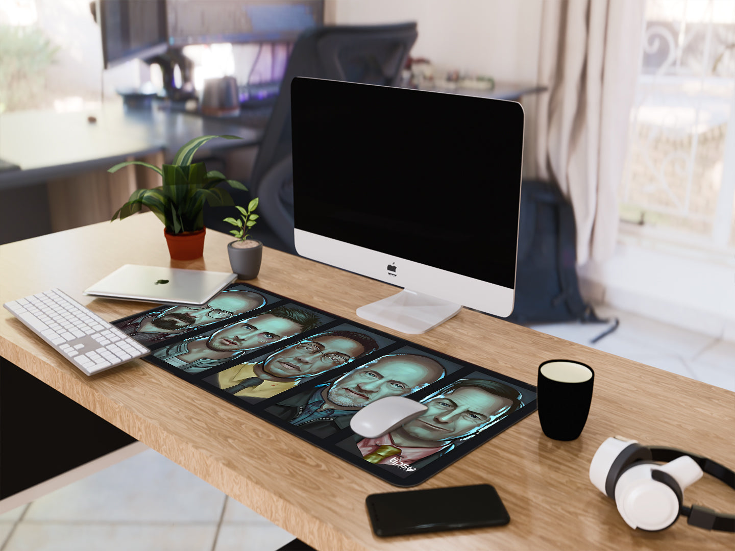 "BREAKING BAD: SERIES EDITION  #THE OG CREW " Gaming Mousepad Elevate Your Gaming Experience